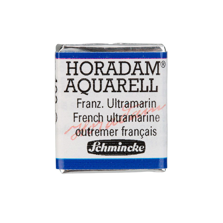 Акварель Schmincke Horadam, полукювета, ультрамарин французский, French ultramarine, №493
