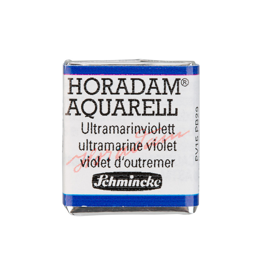 Акварель Schmincke Horadam, полукювета, ультрамарин фиолетовый, ultramarine violet, №495 - фото 1 - id-p155303416