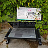 Складной cтолик трансформер для ноутбука  Multifunctional Laptop Table T9 New с 2-мя вентиляторами и, фото 3