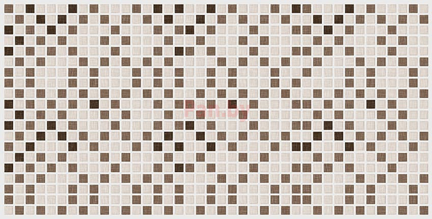 Панель ПВХ (пластиковая) листовая АртДекАрт Мозаика Мардин 955х480х3.2