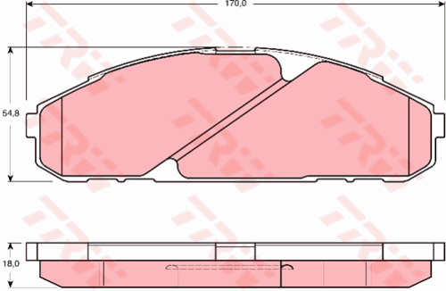 STELLOX 518 000-SX 518 000-SX 507 00 !колодки дисковые п.\ Nissan Patrol Y60 4.2i/4.2D 88-97