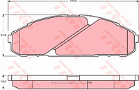 STELLOX 518 000-SX 518 000-SX 507 00 !колодки дисковые п.\ Nissan Patrol Y60 4.2i/4.2D 88-97