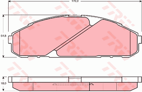 STELLOX 518 000-SX 518 000-SX 507 00 !колодки дисковые п.\ Nissan Patrol Y60 4.2i/4.2D 88-97