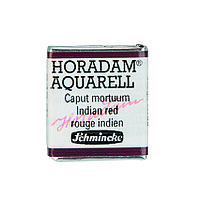 Акварель Schmincke Horadam, полукювета, индийский красный, Indian red, №645