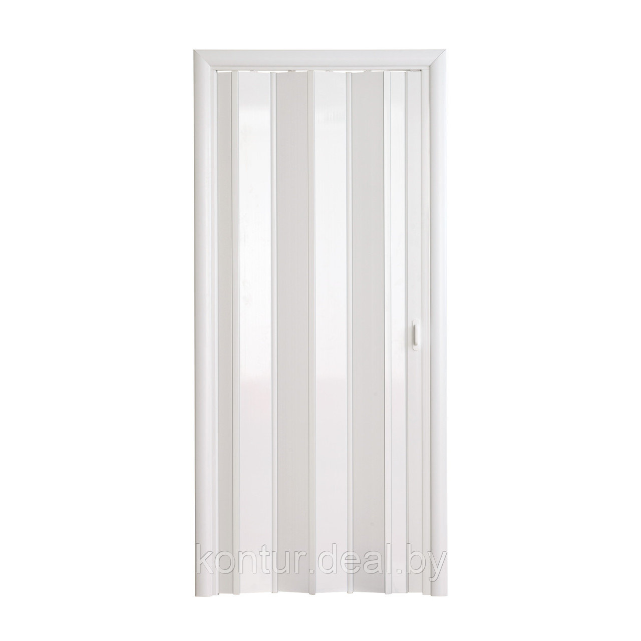 Дверь-гармошка белая Стиль ширина до 99 см - фото 2 - id-p155372493