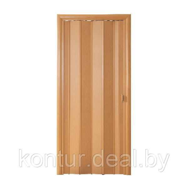 Дверь-гармошка орех миланский Стиль ширина до 114 см