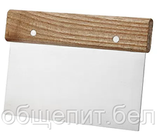 Скребок с деревянной ручкой 15*11,5 см, P.L. Proff Cuisine