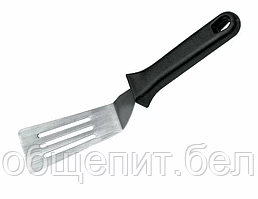 Лопатка металлическая перфорированная 10,5 см, пластиковая ручка, P.L. Proff Cuisine