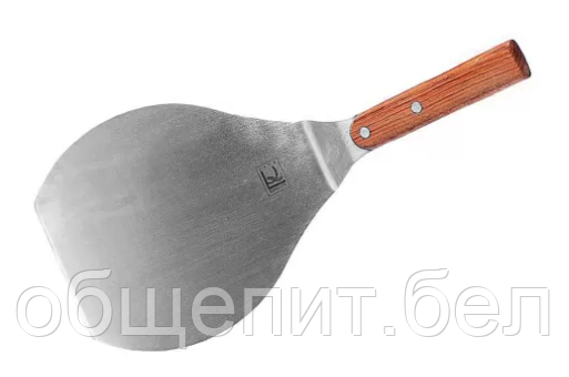 Лопатка металлическая с деревянной ручкой, w 16,5 см, l 19 см, P.L. - Proff Chef Line