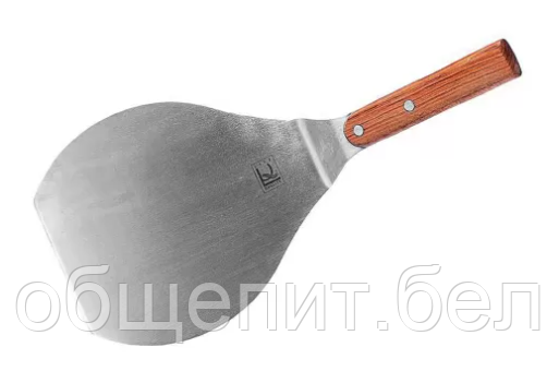 Лопатка металлическая с деревянной ручкой, w 16,5 см, l 19 см, P.L. - Proff Chef Line - фото 1 - id-p155383704