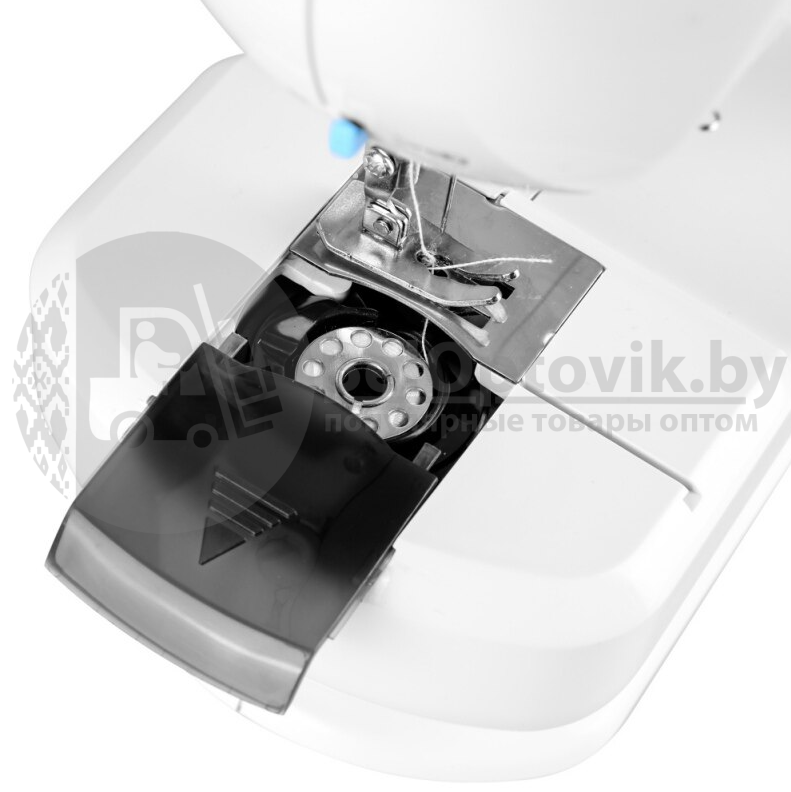 Мини швейная машинка Mini Sewing Machine модель 308 (Двойная скорость, двойная строчка) - фото 4 - id-p155384585