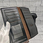 Мужская сумка JEEP BULUO 506   кошелёк в подарок Качество А Темно коричневая, фото 5