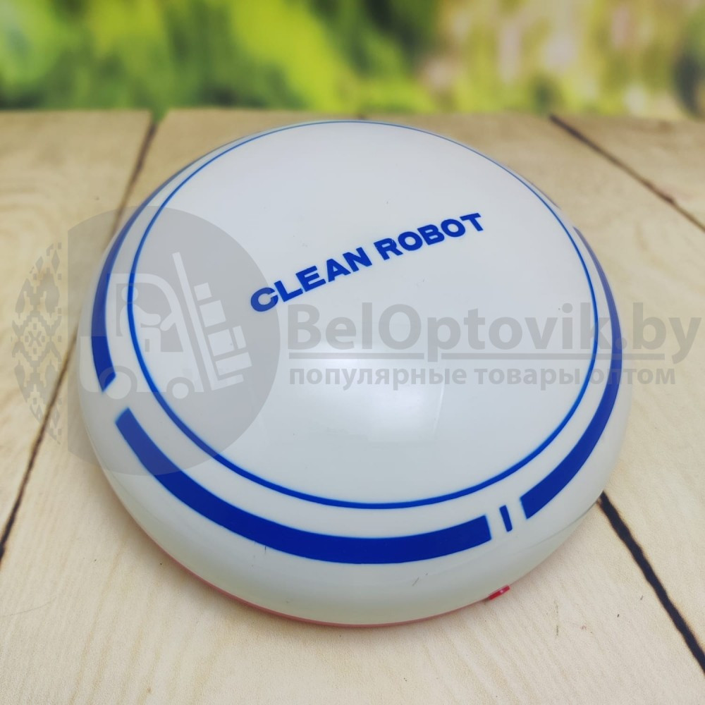 Робот пылесос CLEAN ROBOT - SWEEP ROBOT mini Белый верх красный низ - фото 4 - id-p95509679