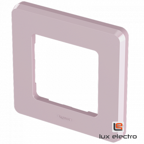 Рамка 1 пост - Legrand INSPIRIA - розовый - фото 2 - id-p155371316