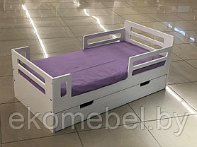 Кровать с бортиком "Малыш" (70х140 см) МДФ