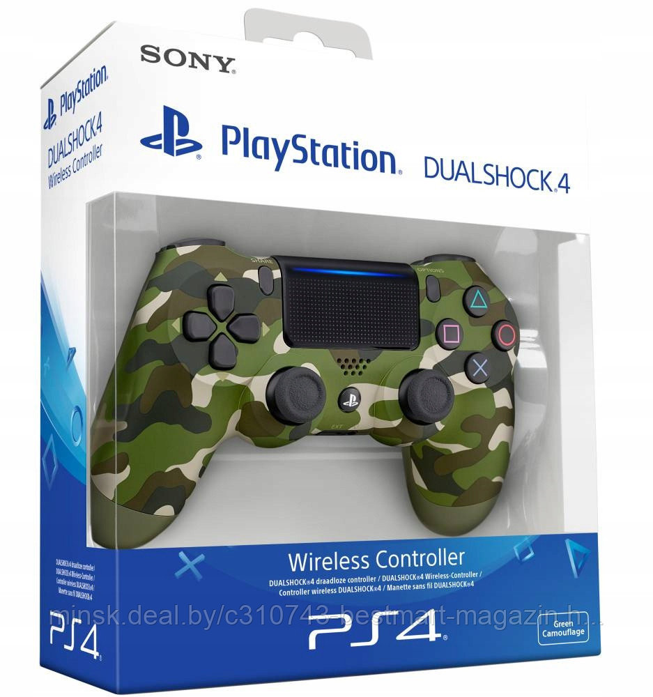 Джойстик PS4 DualShock 4 | Разные цвета | Беспроводной | Геймпад Replica - фото 4 - id-p155414662