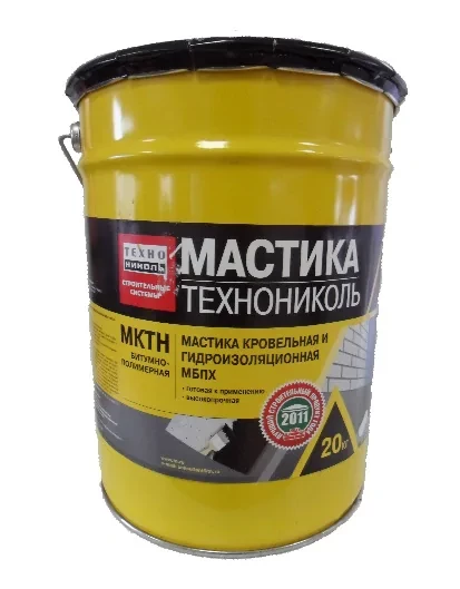Мастика МКТН (битумно-полимерная)  ведро 20 кг