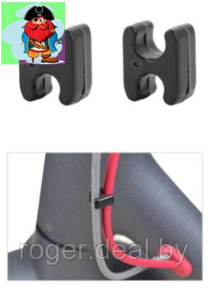 Скоба крепления кабелей для электросамоката Xiaomi M365/PRO - фото 1 - id-p155433387