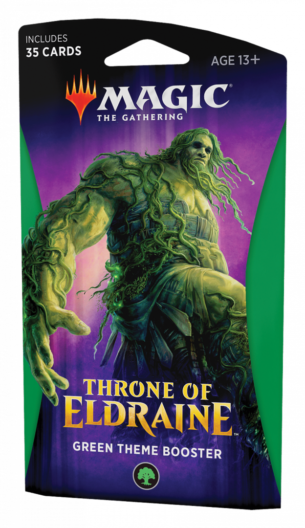 Magic: The Gathering. Throne of Eldraine Green Theme Booster (ENG) - фото 1 - id-p107856731