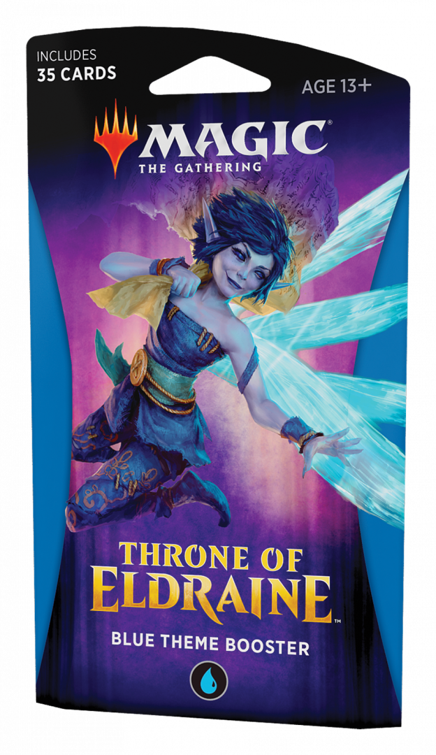 Magic: The Gathering. Throne of Eldraine Blue Theme Booster (ENG)
