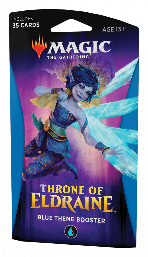 Magic: The Gathering. Throne of Eldraine Blue Theme Booster (ENG) - фото 1 - id-p107856735