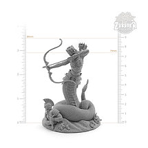 Медуза Горгона / Medusa Gorgon (89 мм) Коллекционная миниатюра Zabavka, фото 2