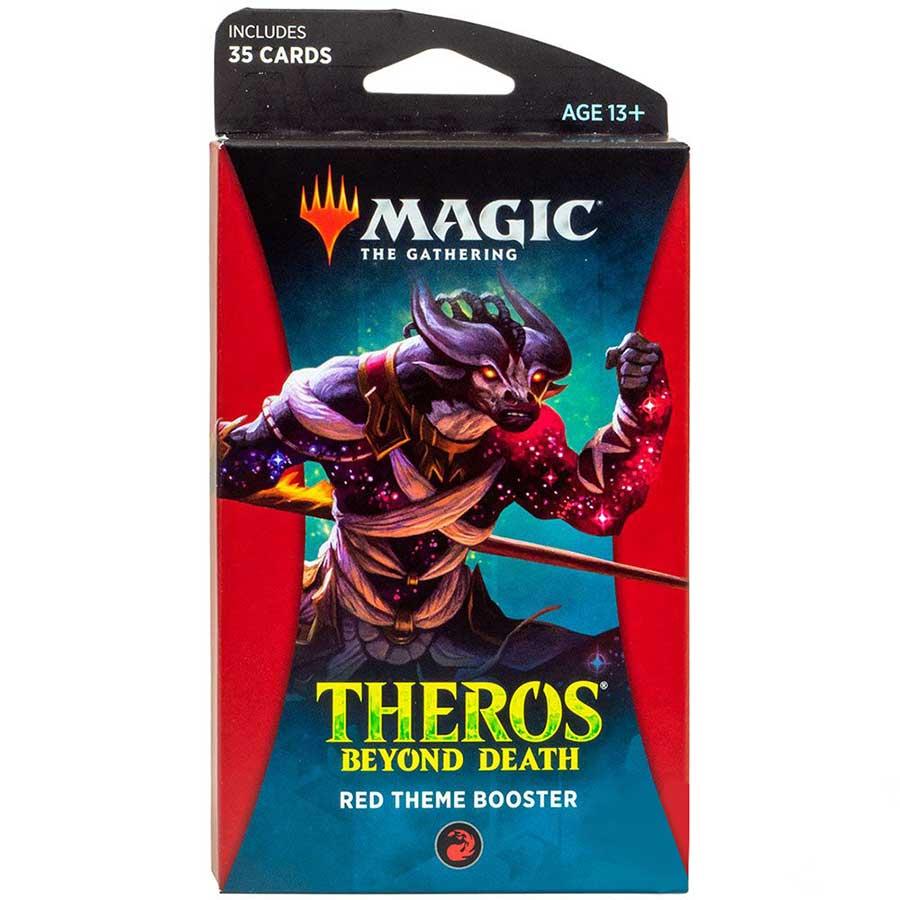 Magic: The Gathering. Theros Beyond Death Red Theme Booster (ENG) - фото 1 - id-p115923228
