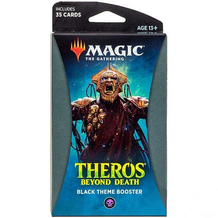 Magic: The Gathering. Theros Beyond Death Black Theme Booster (ENG), фото 2