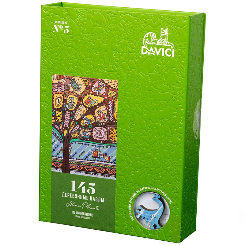 Из жизни птичек. Пазл деревянный DaVici 145 элементов - фото 2 - id-p105762696