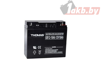 Аккумулятор Thomas 18а/ч  ( акб для эхолотов Lowrance, Raymarine, Garmin)