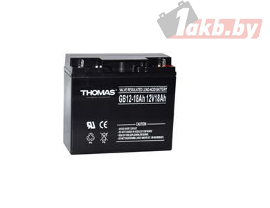 Аккумулятор Thomas 18а/ч ( акб для эхолотов Lowrance, Raymarine, Garmin) - фото 1 - id-p155449152