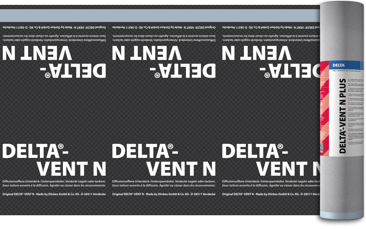 Гидроизоляционная диффузионная мембрана DELTA-VENT N - фото 1 - id-p155451101