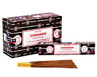 Благовония Корица Satya Cinnamon, 15 г заряжает энергией, привлекает успех