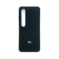 Чехол Silicone Cover для Xiaomi Mi 10/10 PRO, Черный