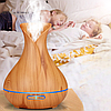 Увлажнитель воздуха, аромадиффузор Air Humidifier Aromatherapy "Тюльпан" (луковица), с пультом, 400m, фото 3