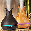 Увлажнитель воздуха, аромадиффузор Air Humidifier Aromatherapy "Тюльпан" (луковица), с пультом, 400m, фото 2