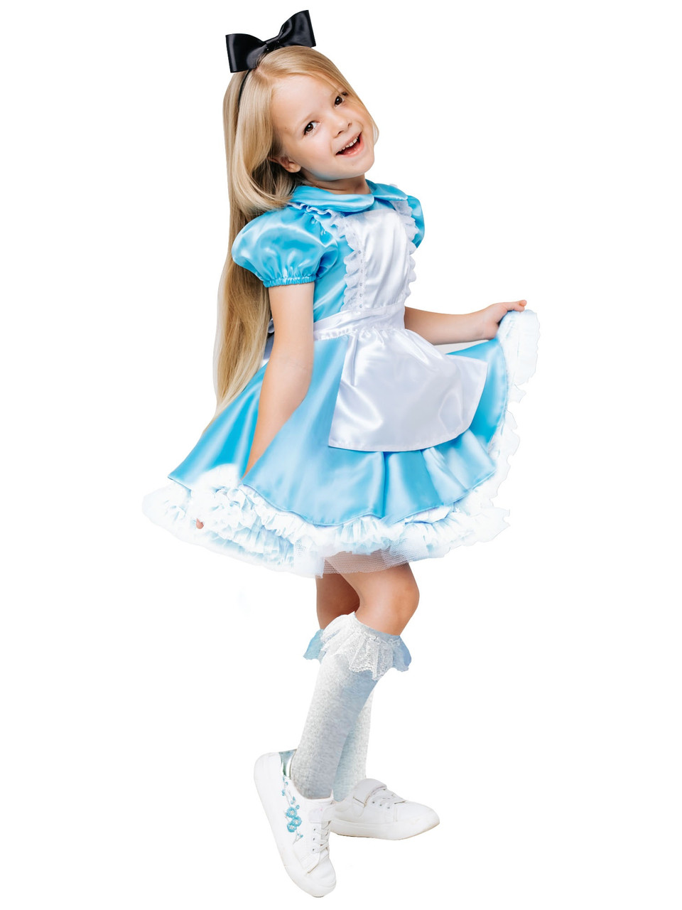 Карнавальный костюм детский Алиса в стране чудес Пуговка 9021 к-21, фото 1