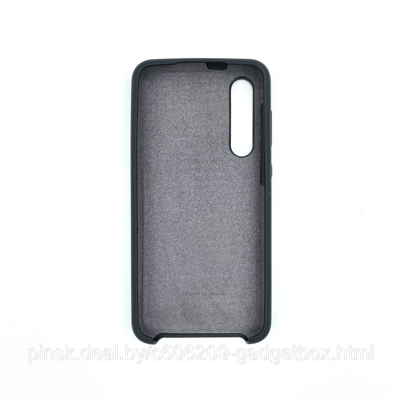 Чехол Silicone Cover для Xiaomi Mi 9, Черный - фото 2 - id-p154459632