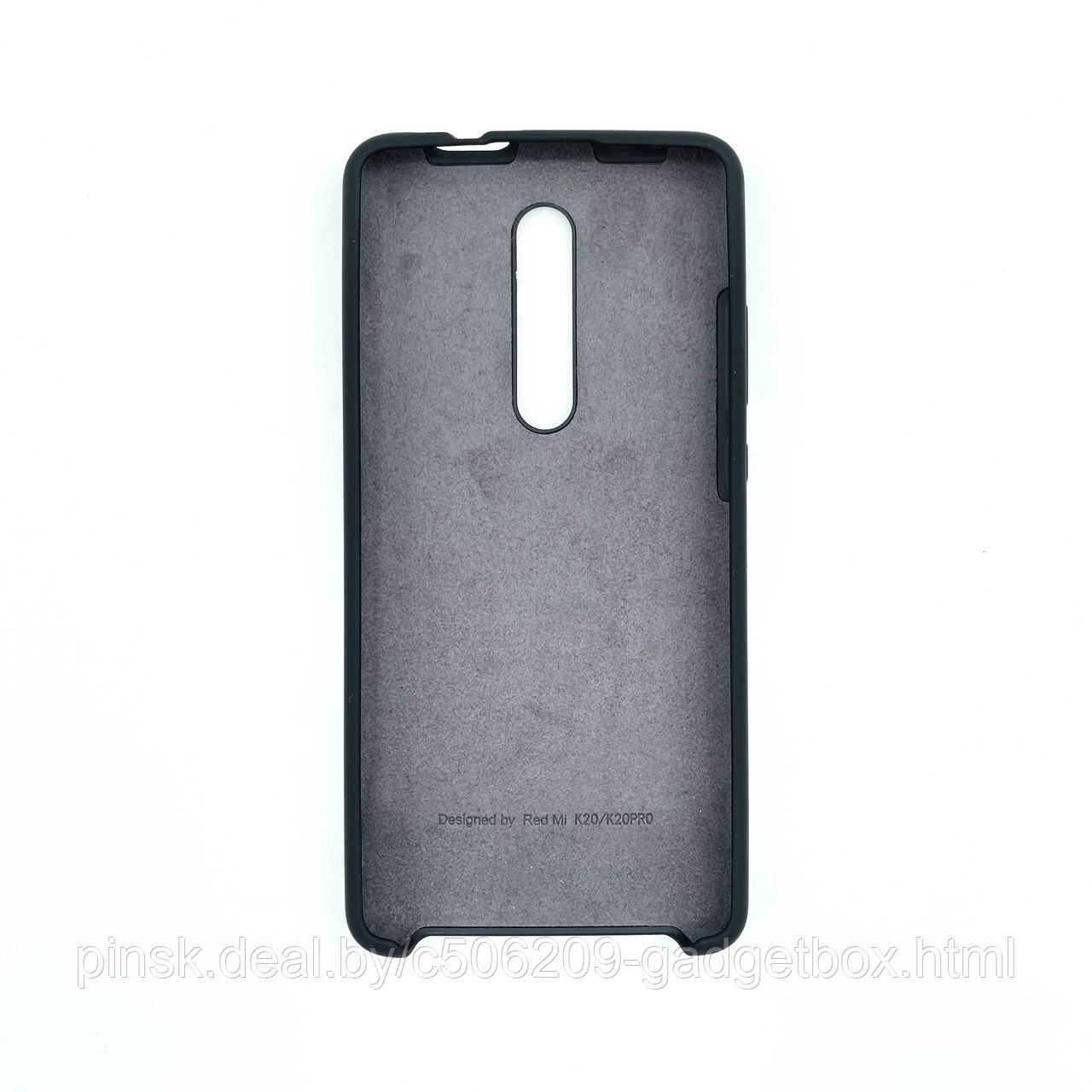 Чехол Silicone Cover для Xiaomi Mi 9T / Mi 9T Pro / Redmi K20 / Redmi K20 Pro, Черный - фото 2 - id-p154459639