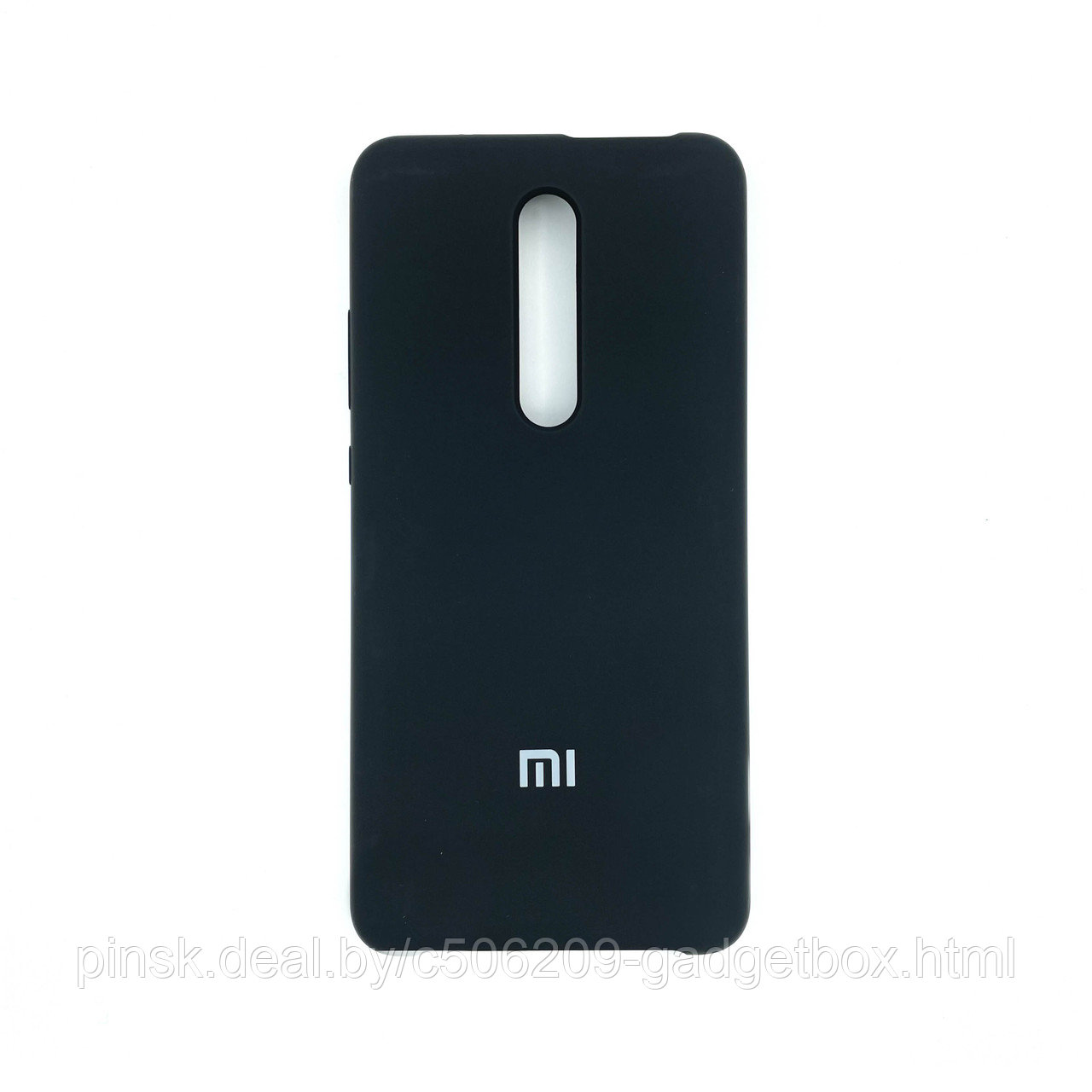 Чехол Silicone Cover для Xiaomi Mi 9T / Mi 9T Pro / Redmi K20 / Redmi K20 Pro, Черный - фото 1 - id-p154459639