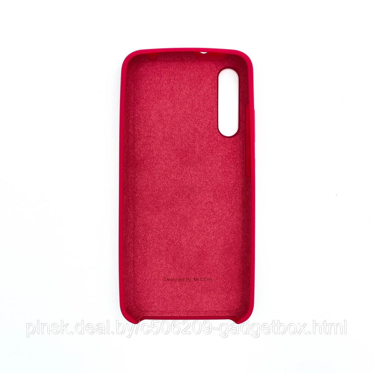 Чехол Silicone Cover для Xiaomi Mi A3 / Mi CC9E, Красная роза - фото 2 - id-p154459644