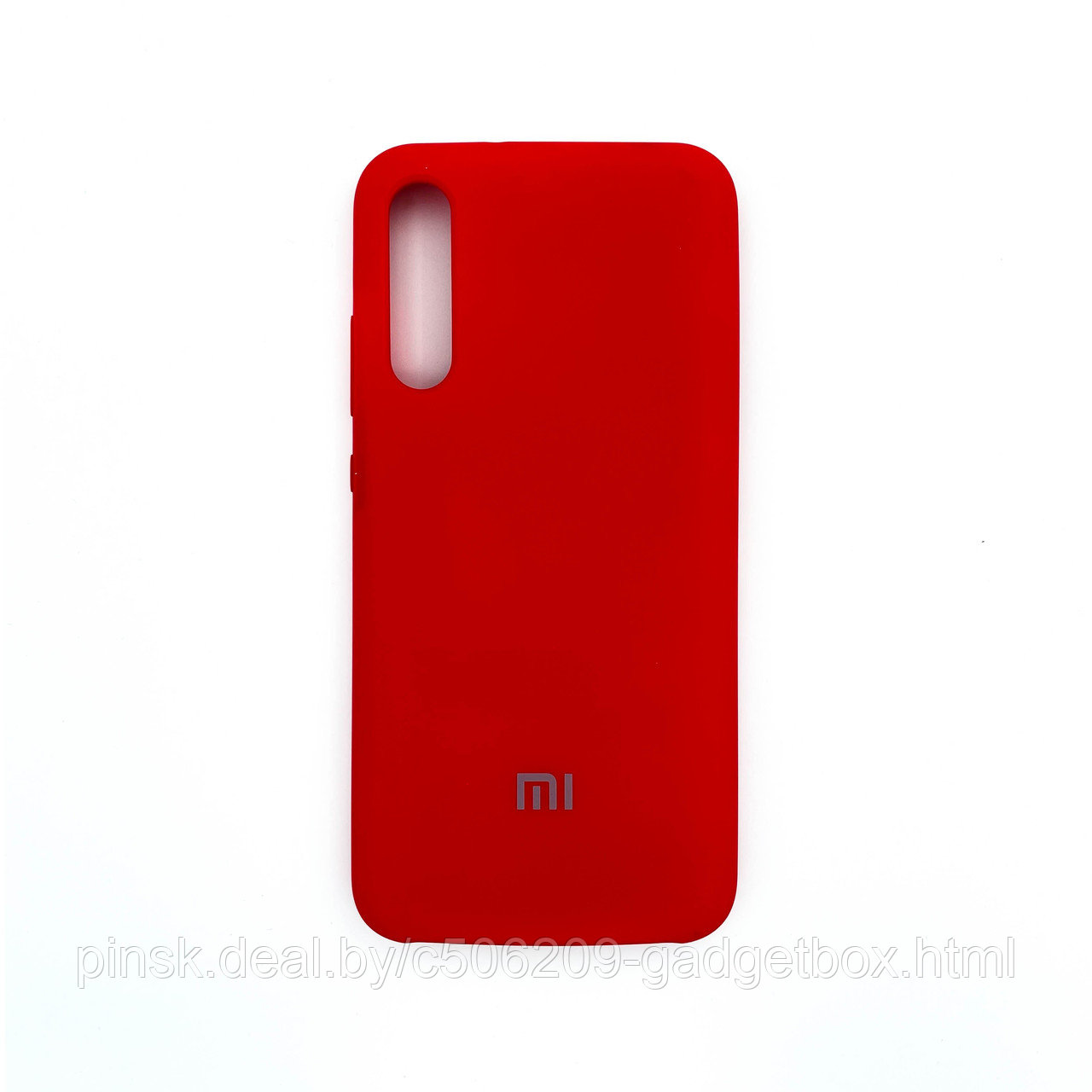 Чехол Silicone Cover для Xiaomi Mi A3 / Mi CC9E, Красный - фото 1 - id-p154459647