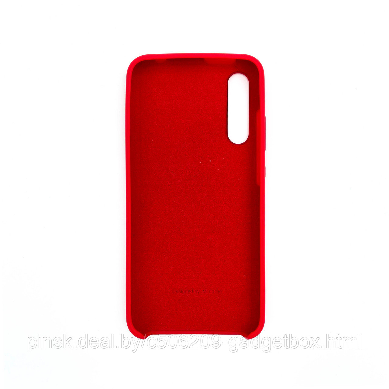 Чехол Silicone Cover для Xiaomi Mi A3 / Mi CC9E, Красный - фото 2 - id-p154459647