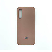 Чехол Silicone Cover для Xiaomi Mi A3 / Mi CC9E, Песочно-розовый