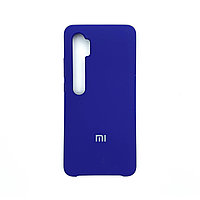 Чехол Silicone Cover для Xiaomi Mi Note 10/Mi 9СС Pro, Черничный
