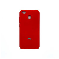 Чехол Silicone Cover для Xiaomi Redmi 4X, Красный