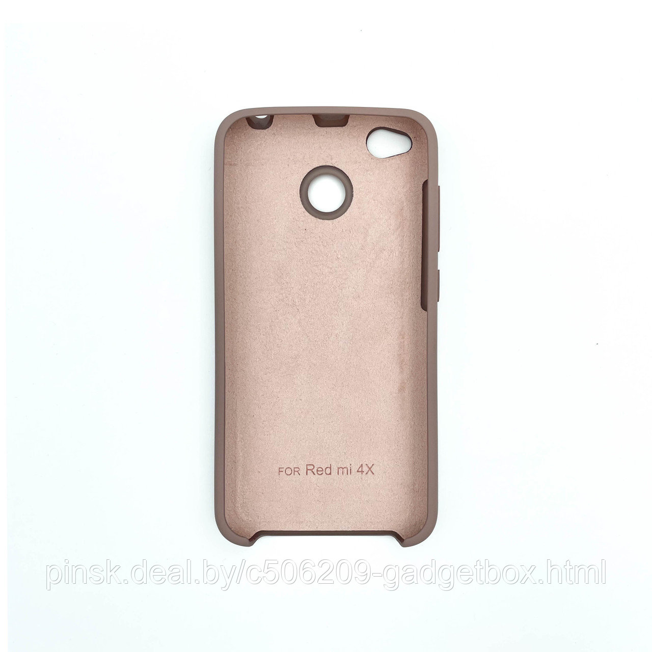 Чехол Silicone Cover для Xiaomi Redmi 4X, Лавандовый - фото 2 - id-p154459716