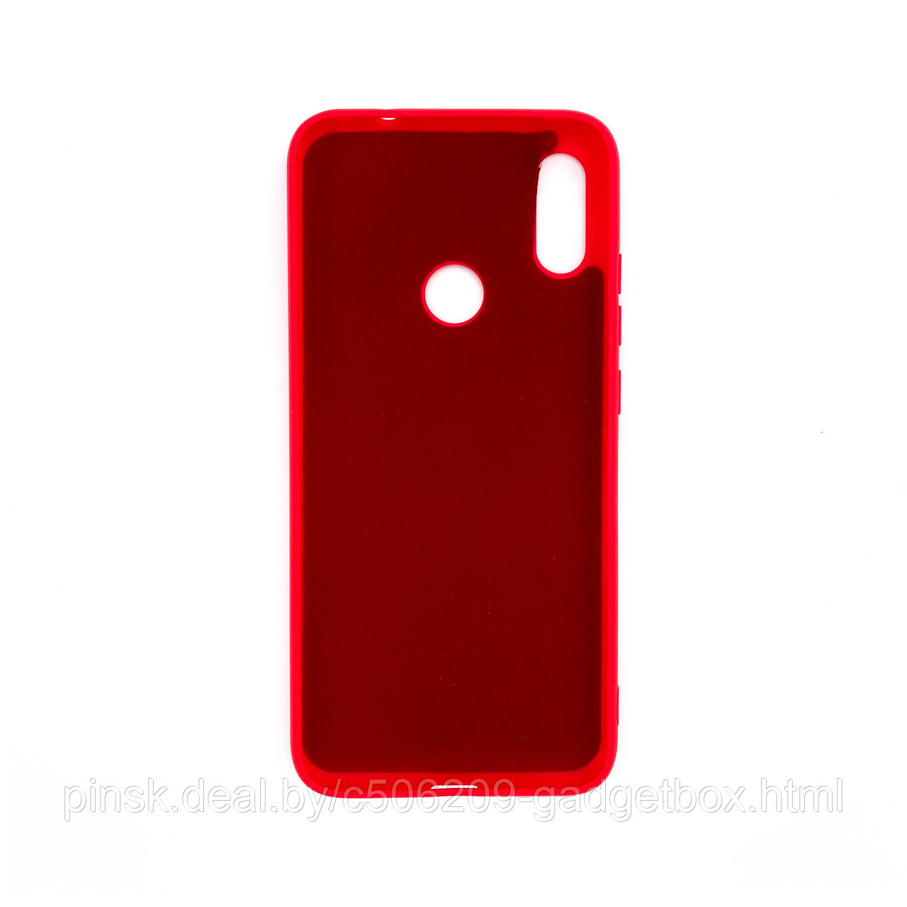 Чехол Silicone Cover для Xiaomi Redmi 7 / Redmi Y3, Красный - фото 2 - id-p154459742