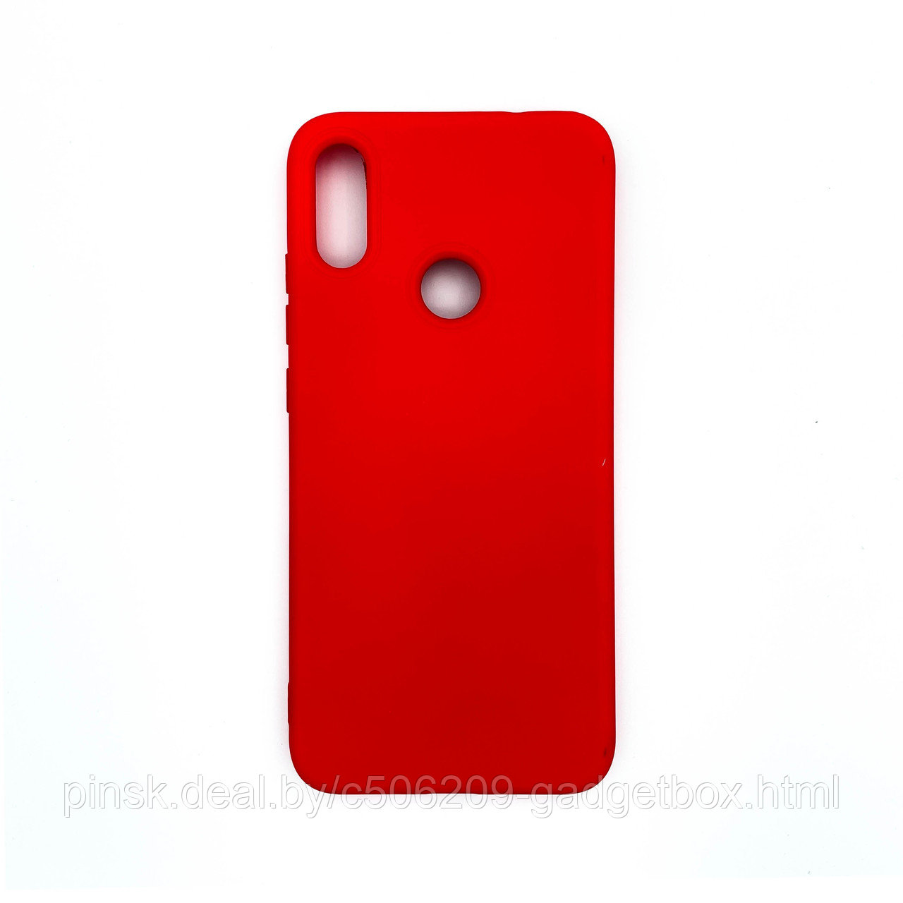 Чехол Silicone Cover для Xiaomi Redmi 7 / Redmi Y3, Красный - фото 1 - id-p154459742