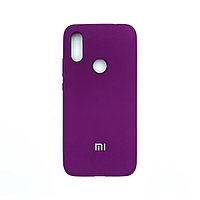 Чехол Silicone Cover для Xiaomi Redmi 7 / Redmi Y3, Фиолетовый